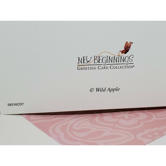 New Beginnings On Your Special Day Birthday Floral Butterfly Greeting Card - Picture 10 of 10